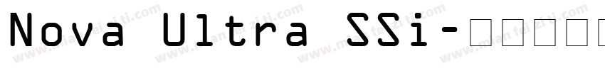 Nova Ultra SSi字体转换